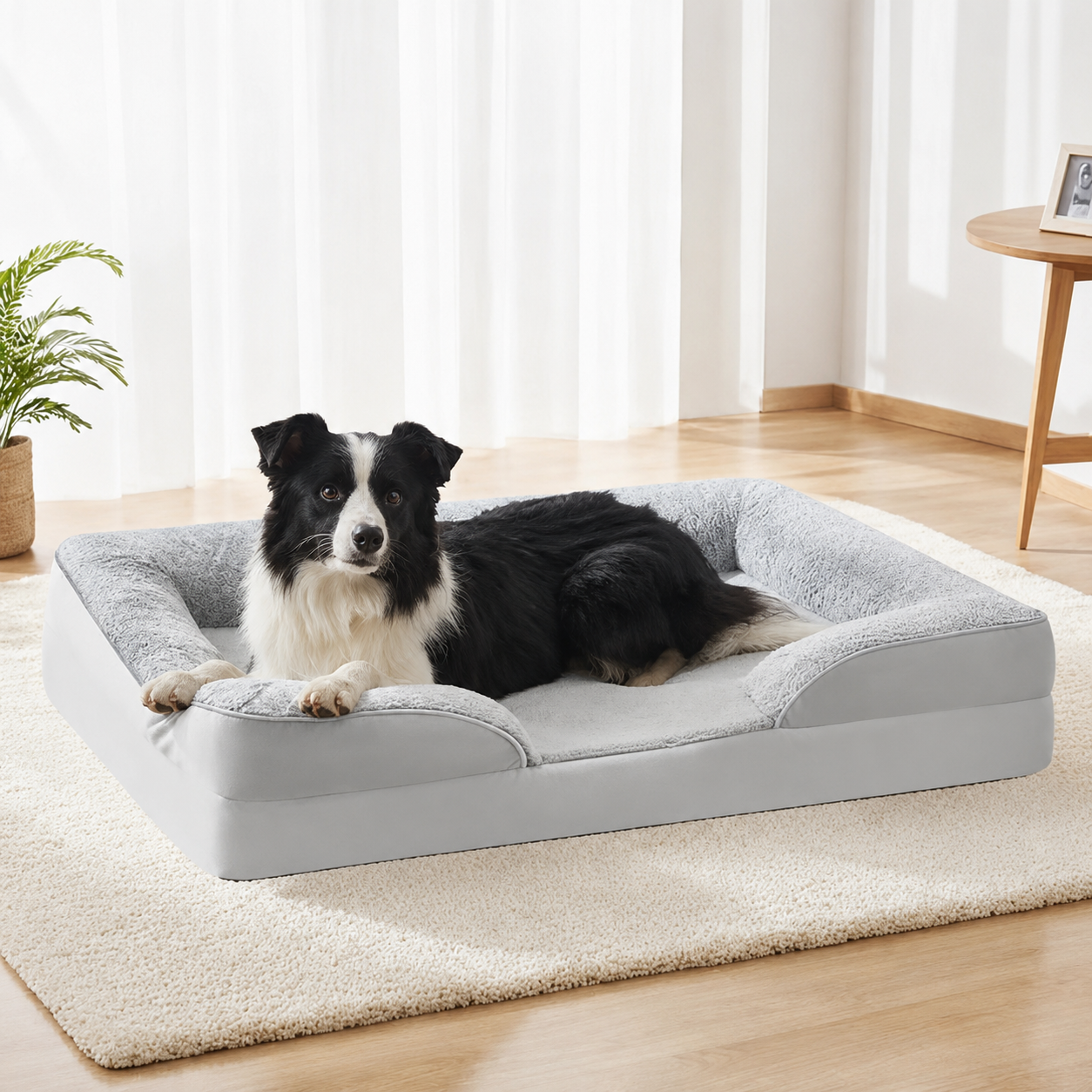 Orthopedic Memory Foam Dog Sofa Bed — Waterproof & Washable