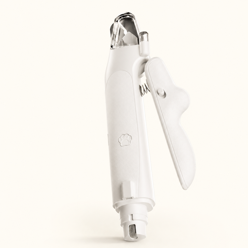 Pet Nail Clipper & Grinder with LED Light – 2-in-1 Rechargeable Nail Trimmer for Dogs & Cats