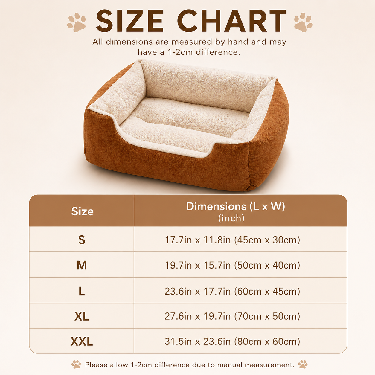 Soft Plush Pet Bed with Cozy Bolster Design