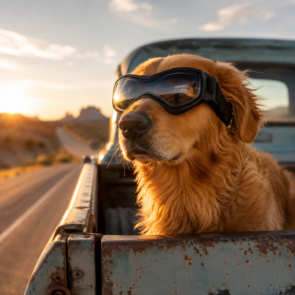 Dog Goggles – UV & Wind Protection