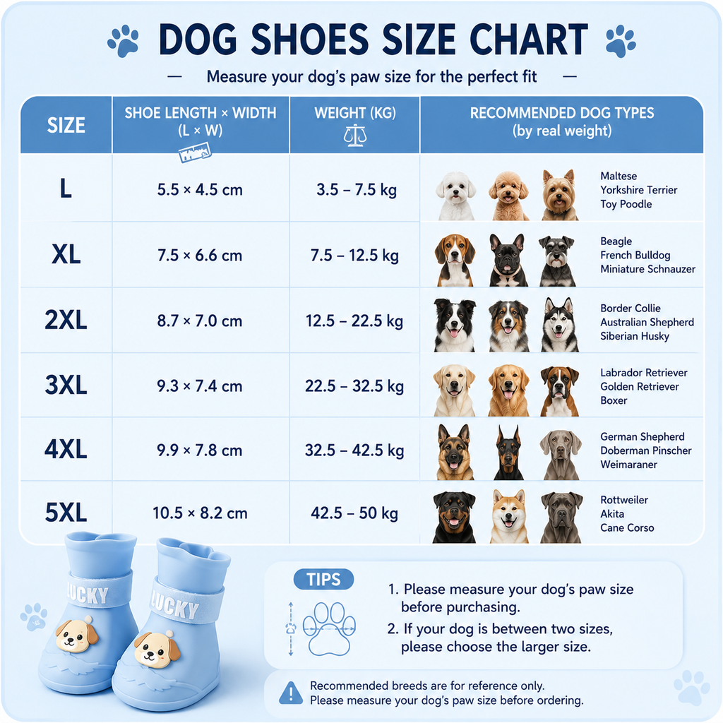 Dog Rain Boots | Waterproof Non-Slip Boots That Stay On