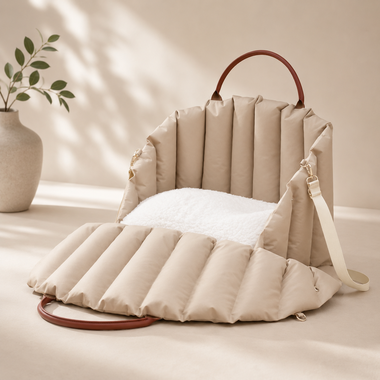 Portable Pet Carrier For Car Travel