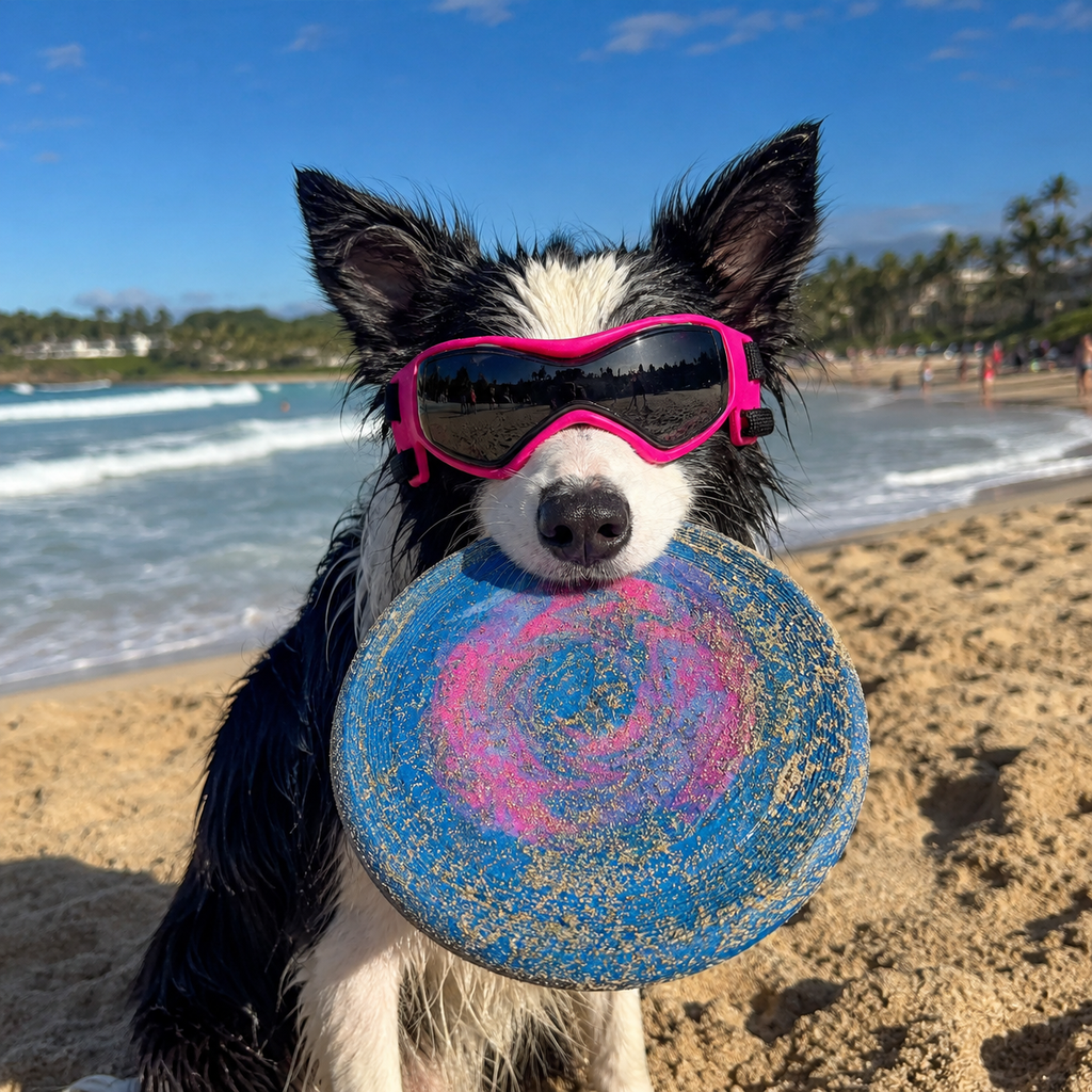 Dog Goggles – UV Protective, Windproof, Adjustable Fit for Outdoor Adventures