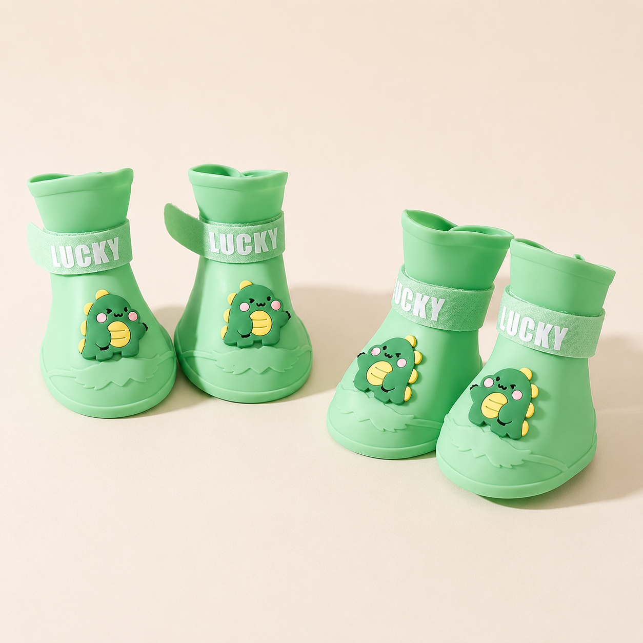 Waterproof Anti-Slip Silicone Rain Boots for Dogs