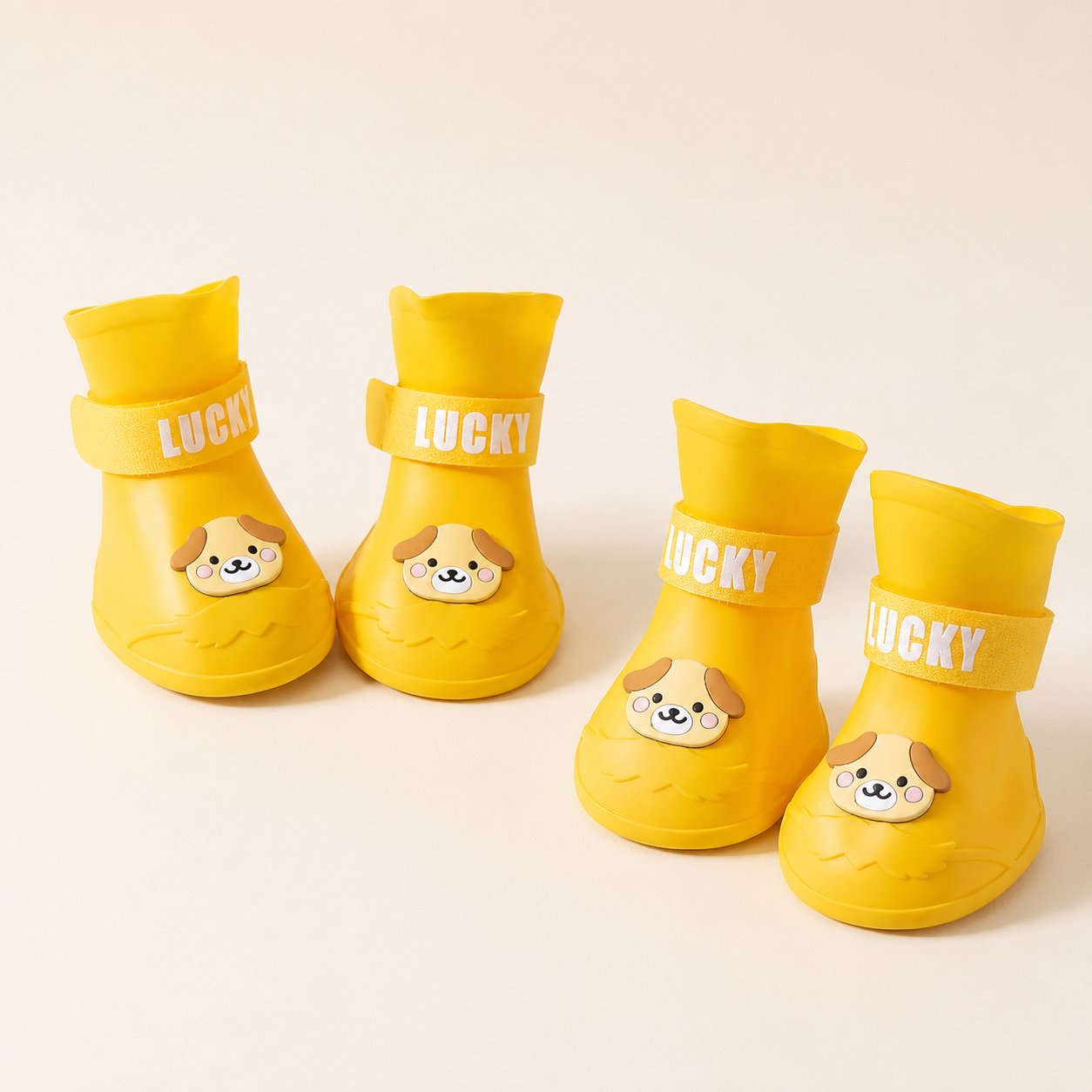 Waterproof Anti-Slip Silicone Rain Boots for Dogs