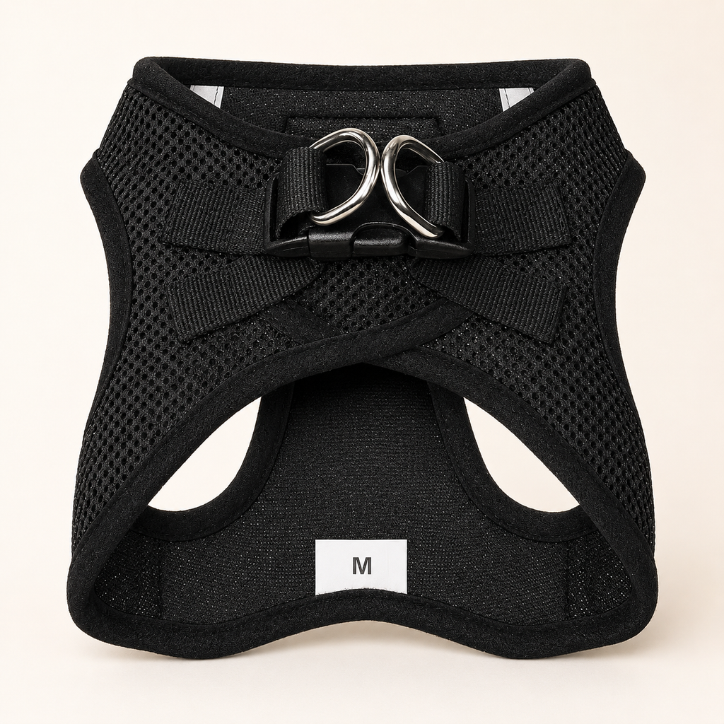 Reflective Mesh Dog Harness & Leash – Breathable Vest Style