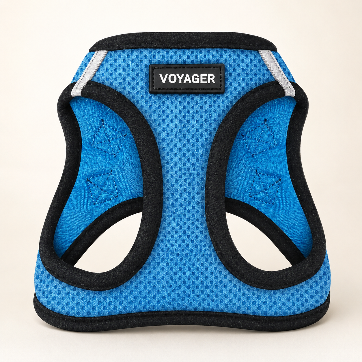 Reflective Mesh Dog Harness & Leash – Breathable Vest Style