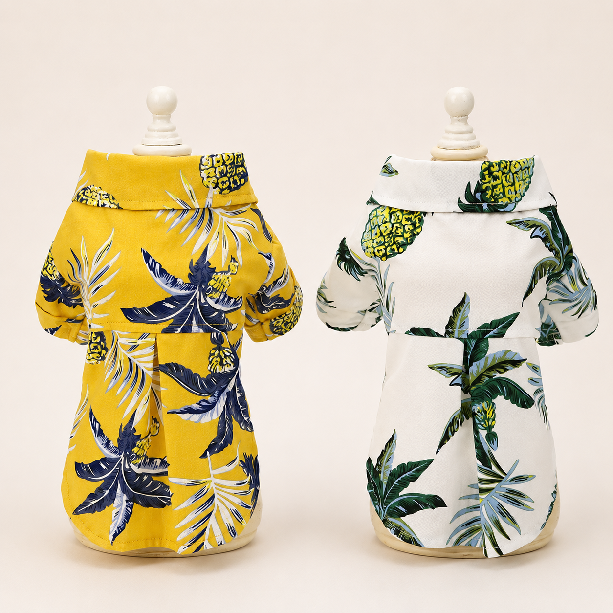 Hawaiian Coconut Print Summer Shirt for Dogs & Cats