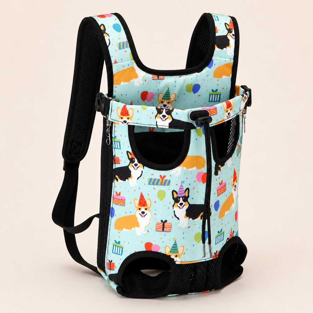 Front-Carry Pet Chest Bag Carrier for Small Dogs