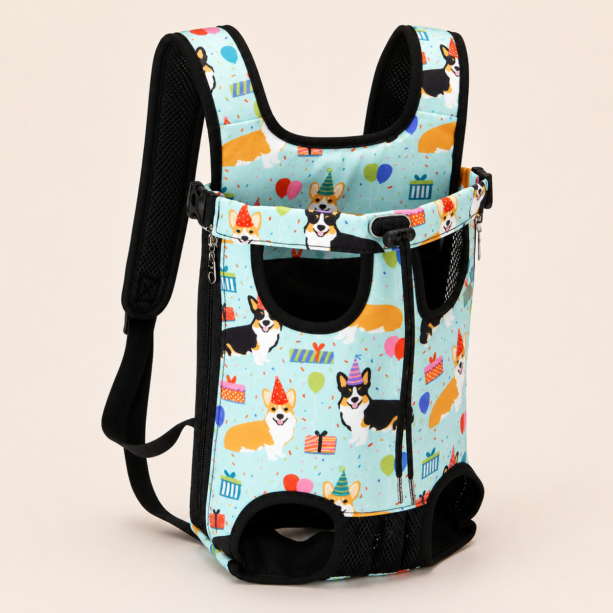 Front-Carry Pet Chest Bag Carrier for Small Dogs