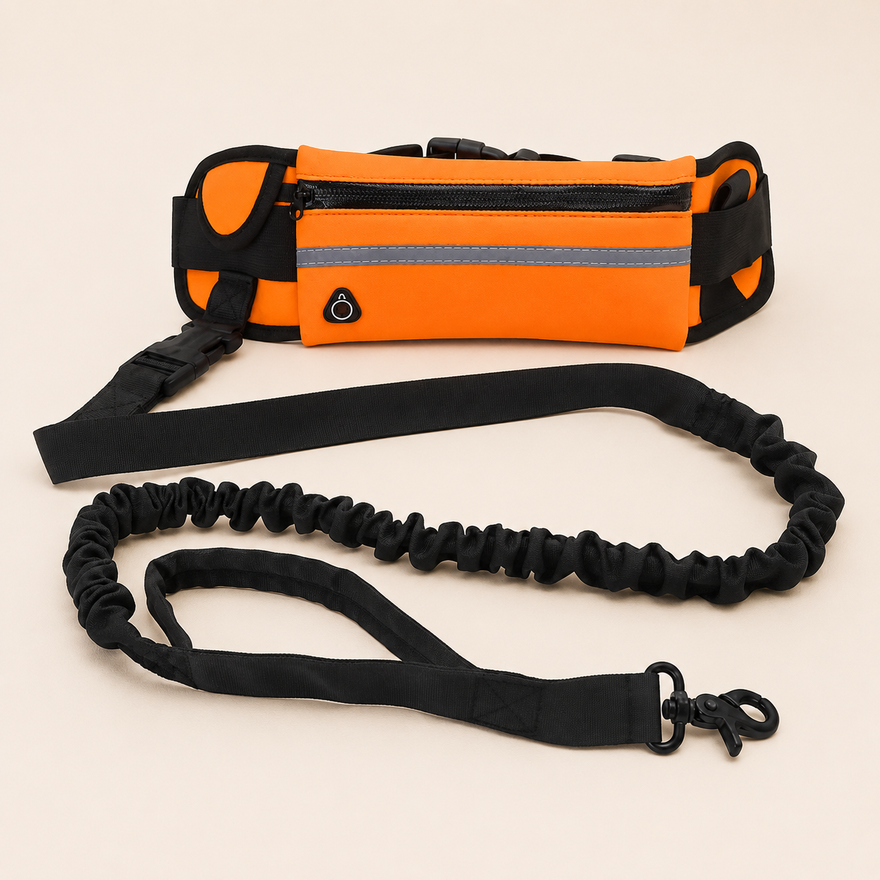 Hands-Free Dog Leash with Waist Bag