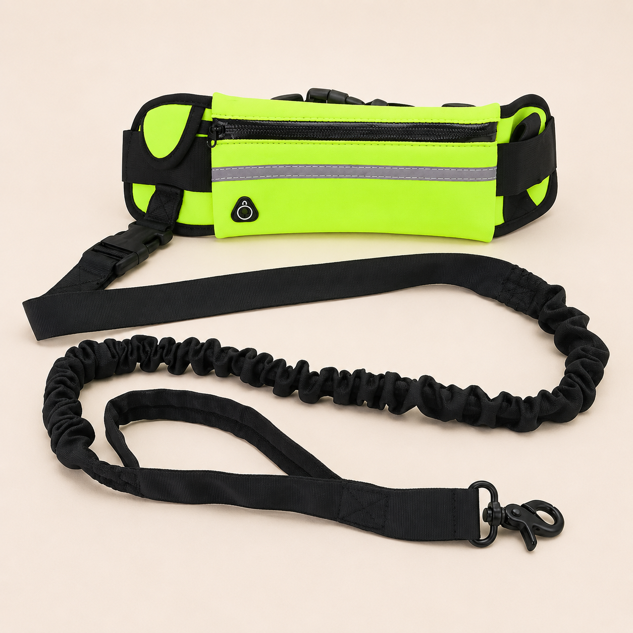 Hands-Free Dog Leash with Waist Bag
