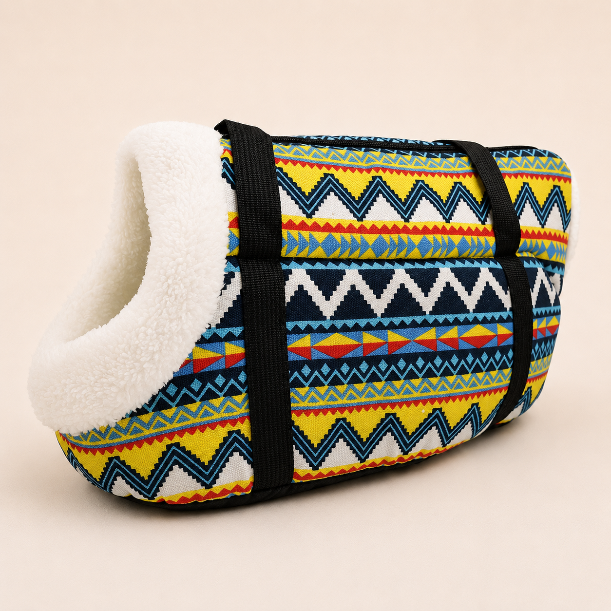 Canvas Pet Carrier Bag – Breathable Shoulder Bag for Cats & Dogs