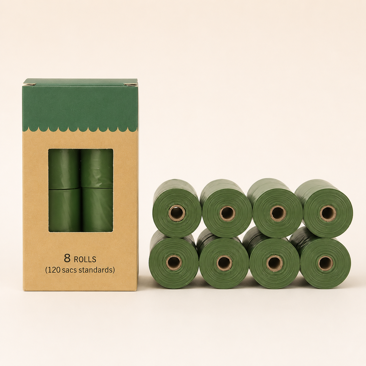 Biodegradable Dog Waste Bags – Thick, Leak-Proof Rolls