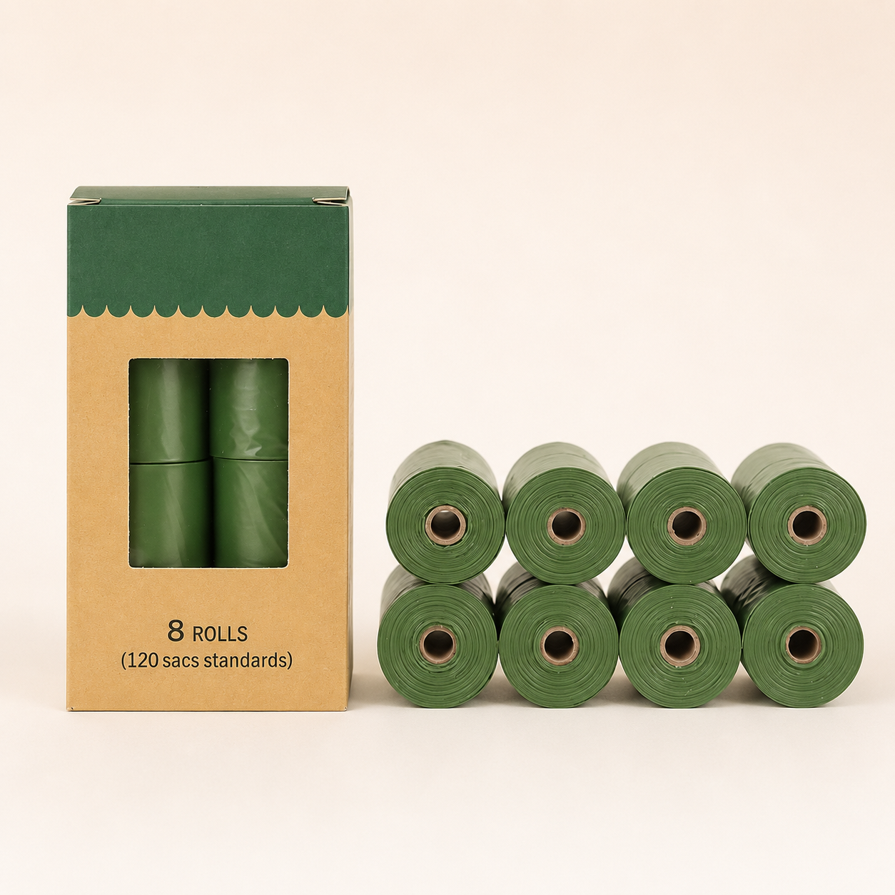Biodegradable Dog Waste Bags – Thick, Leak-Proof Rolls