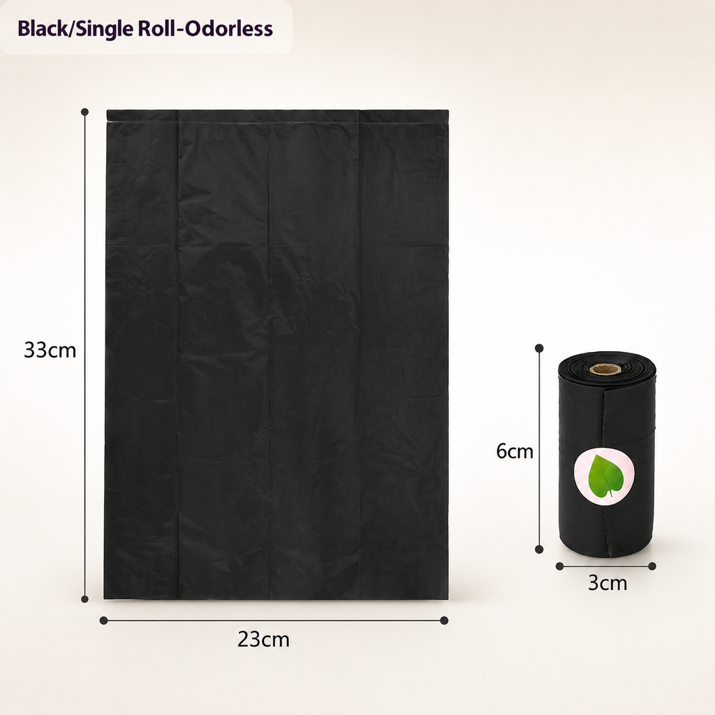 Biodegradable Dog Waste Bags – Thick, Leak-Proof Rolls