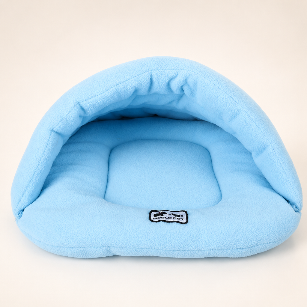 Cozy Cave Dog Bed | Covered Pet Bed for Cats & Small Dogs