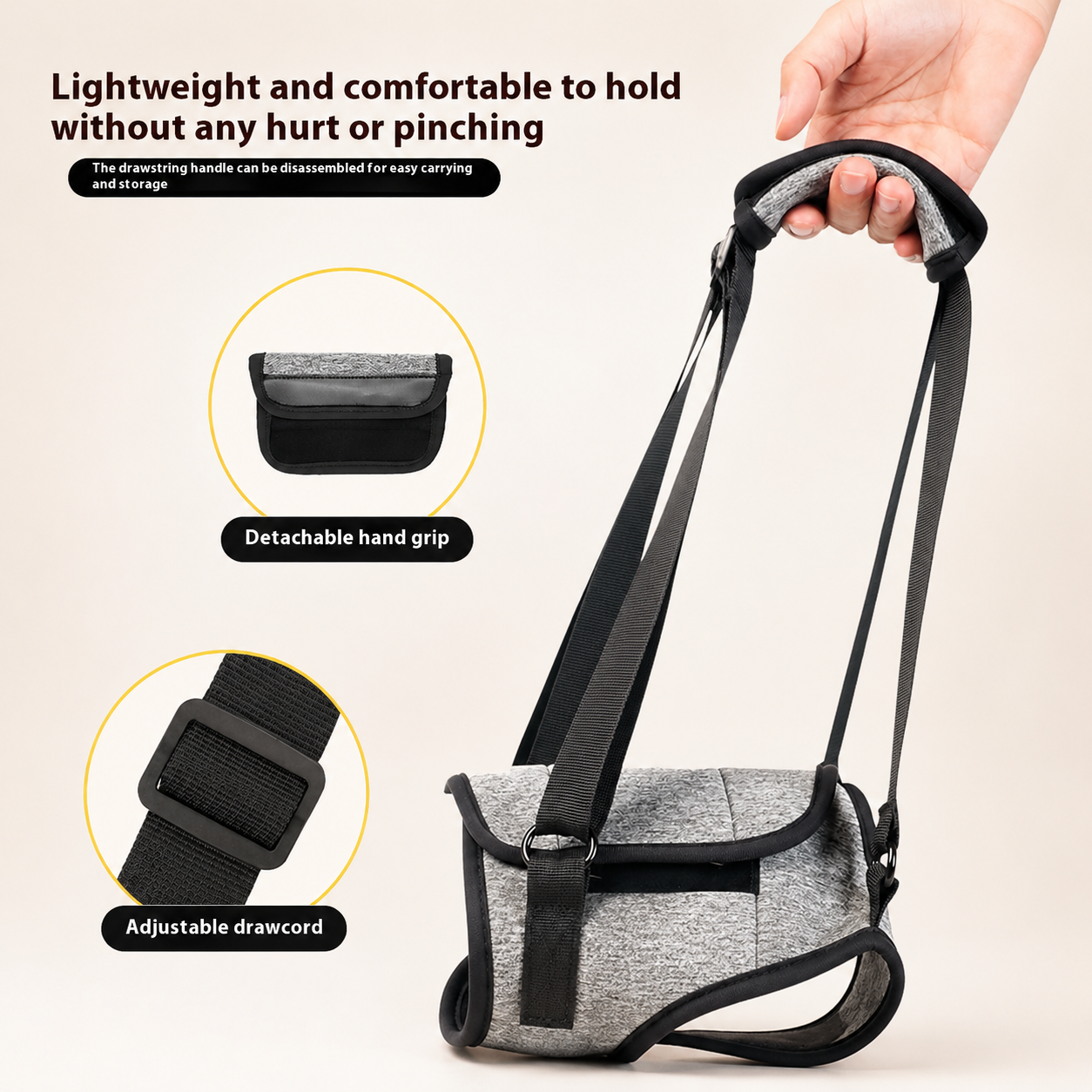 Dog Rear Leg Support Harness | Lifting Aid for Injured & Senior Dogs