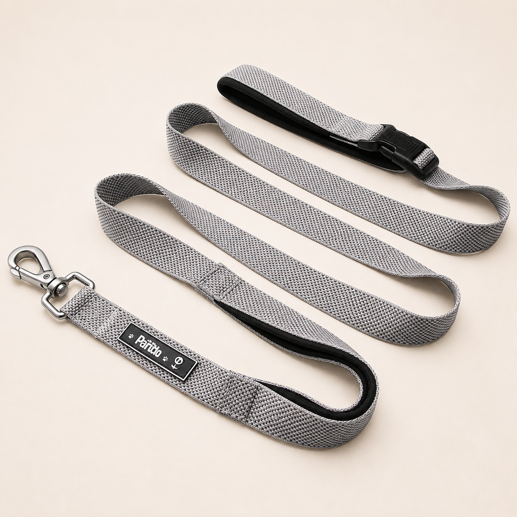 Hands-Free Dog Running Leash with Adjustable Waist Belt