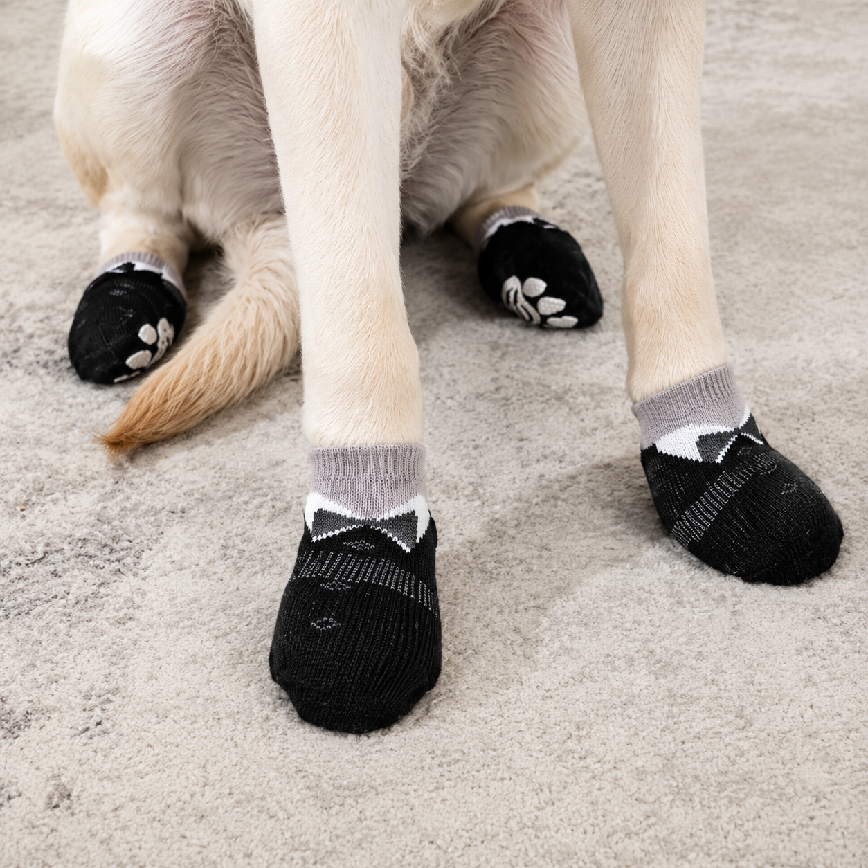 Dog Socks | Soft Knit Paw Covers for Dogs