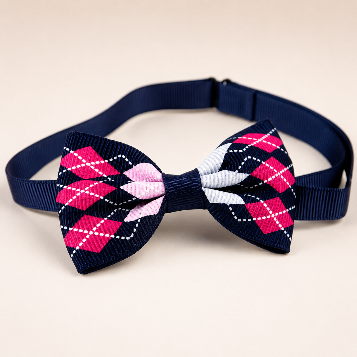 Plaid Bow Tie & Scarf Set for Cats and Dogs (1pc or 2pc)
