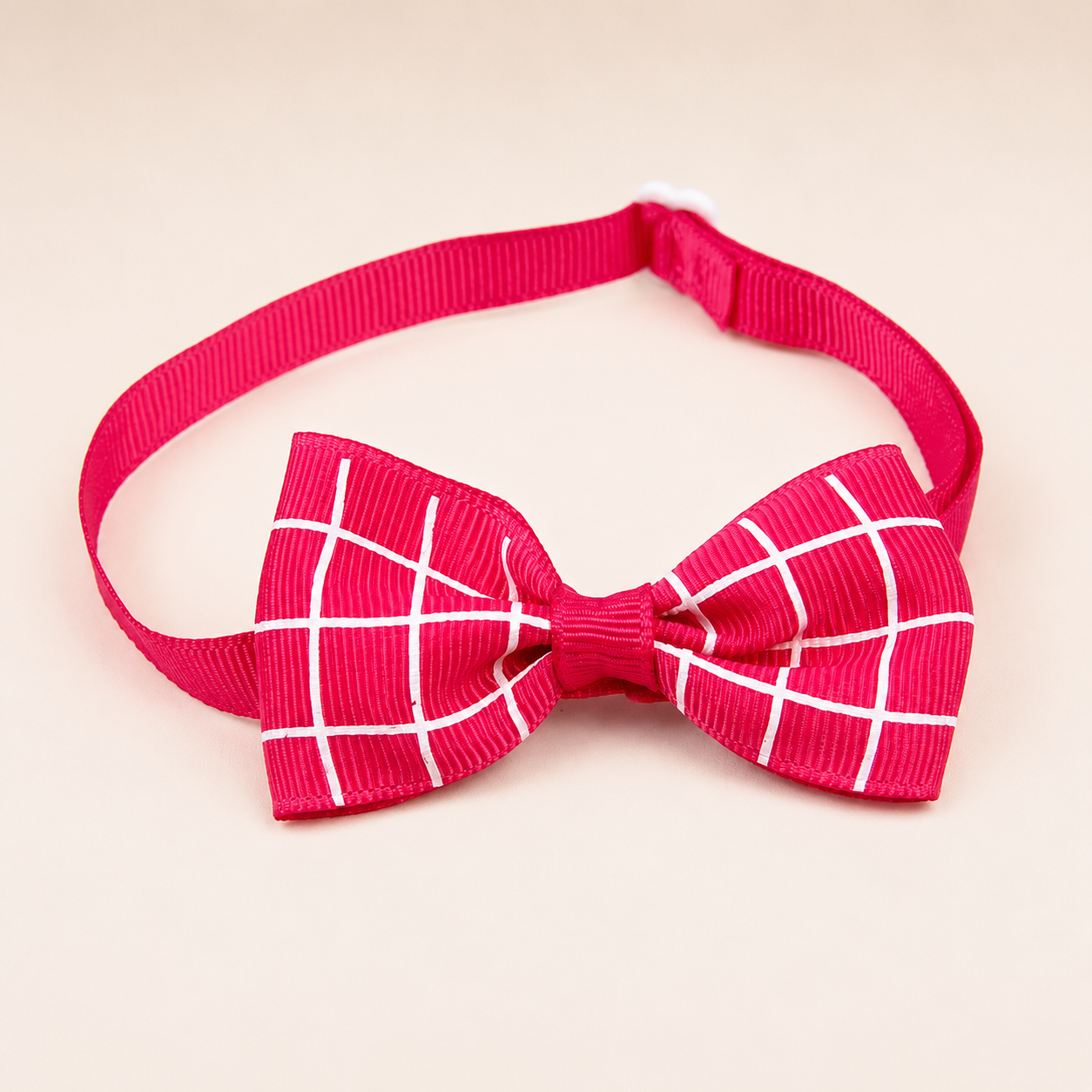 Plaid Bow Tie & Scarf Set for Cats and Dogs (1pc or 2pc)