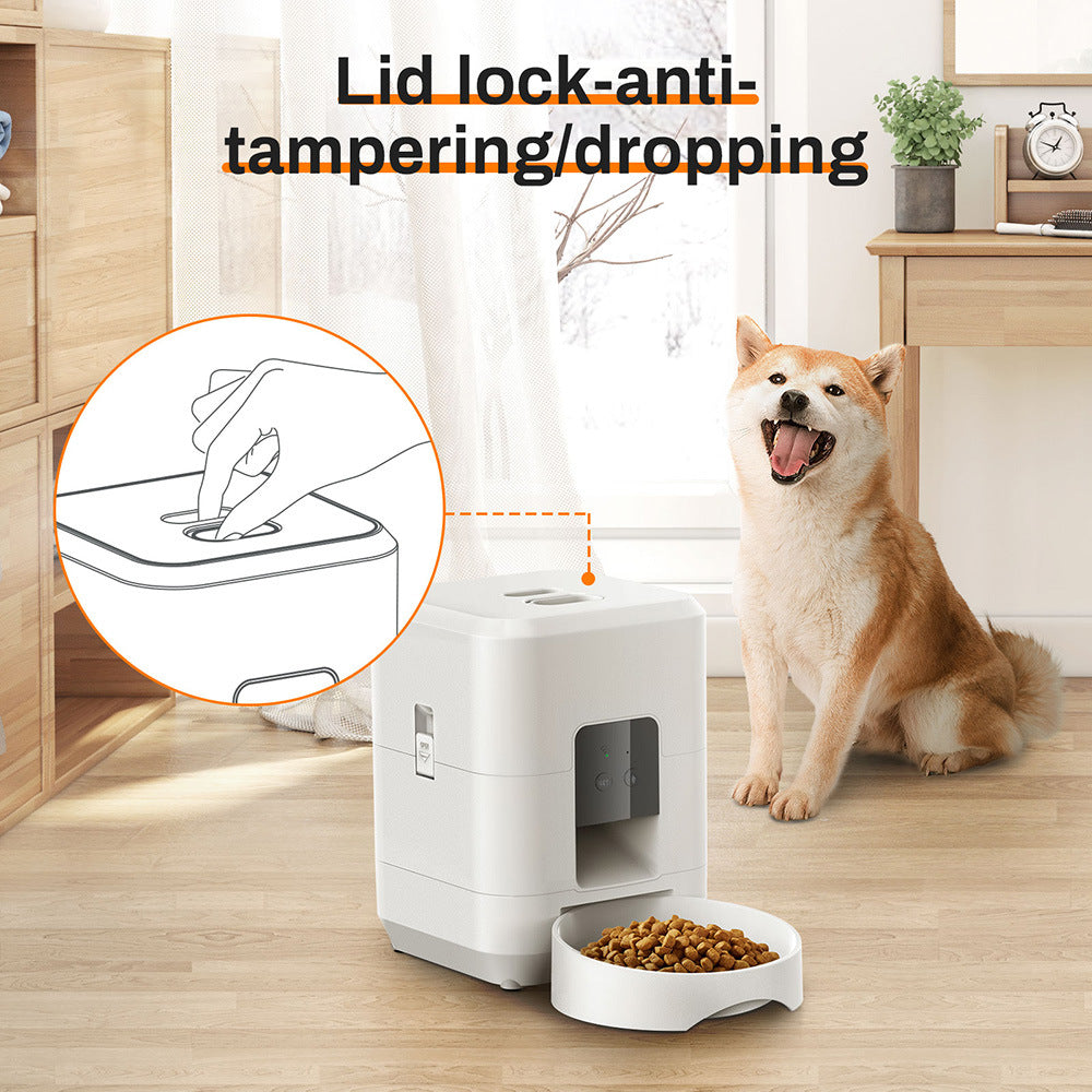 Pet Smart Feeder 2L Dog Feeding Machine WIFI Timing