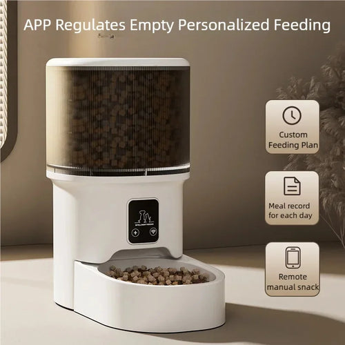 4L Smart WiFi Automatic Pet Feeder