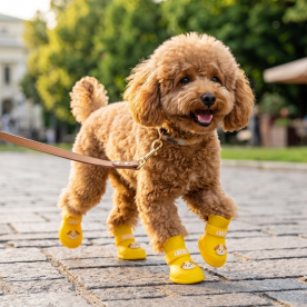 Waterproof Anti-Slip Silicone Rain Boots for Dogs