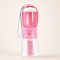 Portable Dog Water Bottle | 3-in-1 Water, Food & Waste Bag Holder