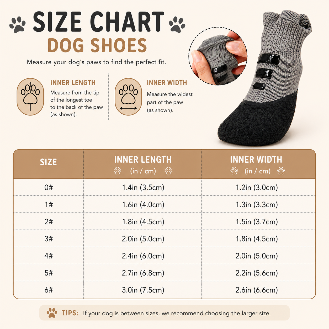 Dog Waterproof Outdoor Shoes – Non-Slip & Anti-Dirt