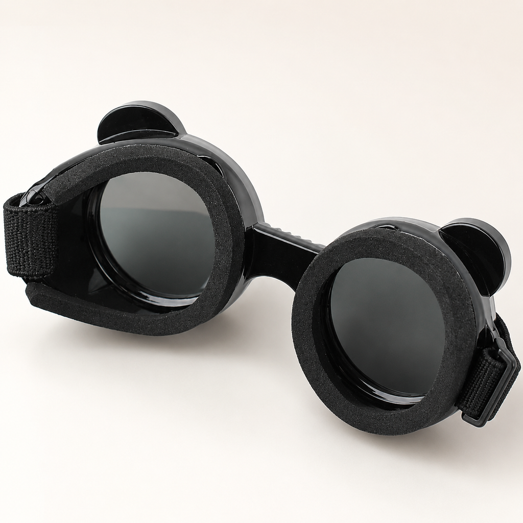 Dog Sunglasses – Round Lens Costume Eyewear with Adjustable Strap