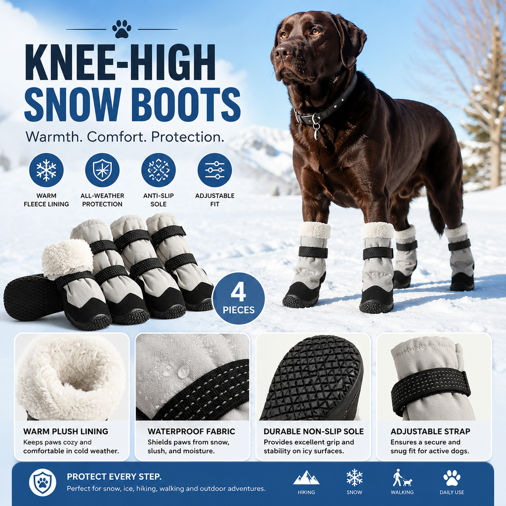 Winter Dog Boots
