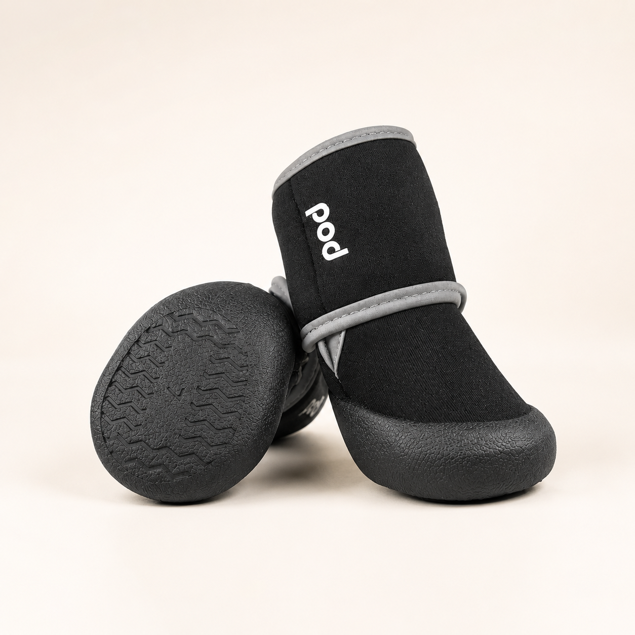 Outdoor Dog Shoes – Non-Slip, Adjustable Set of 4