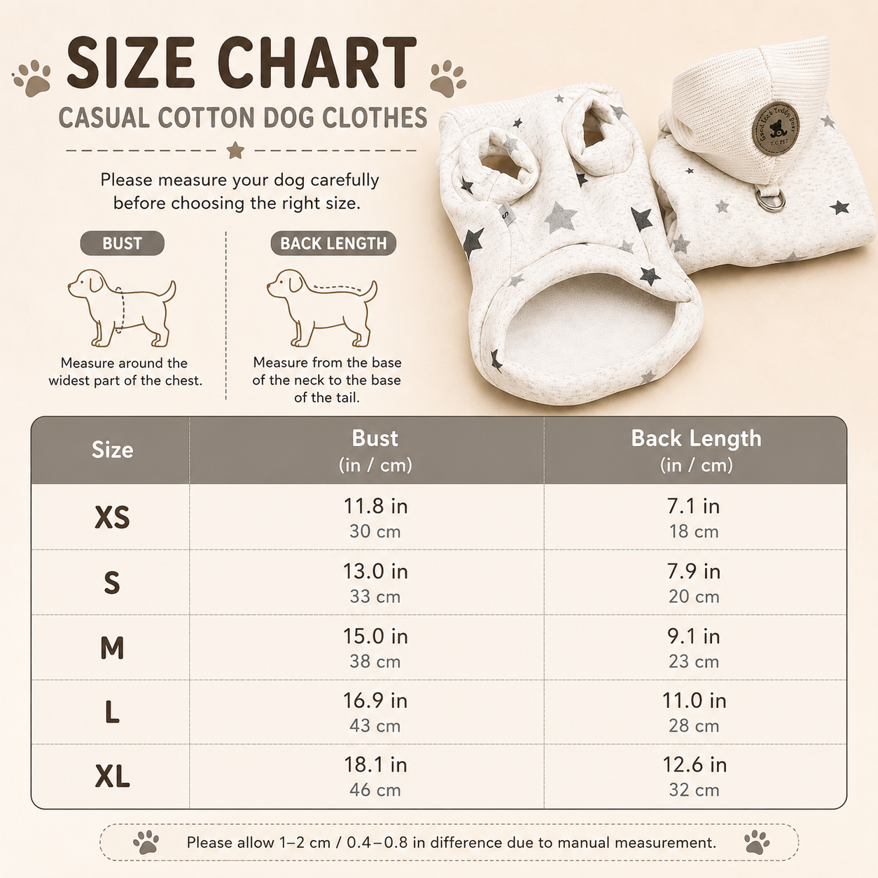 Fashion Casual Pet Teddy Clothes - Image 8