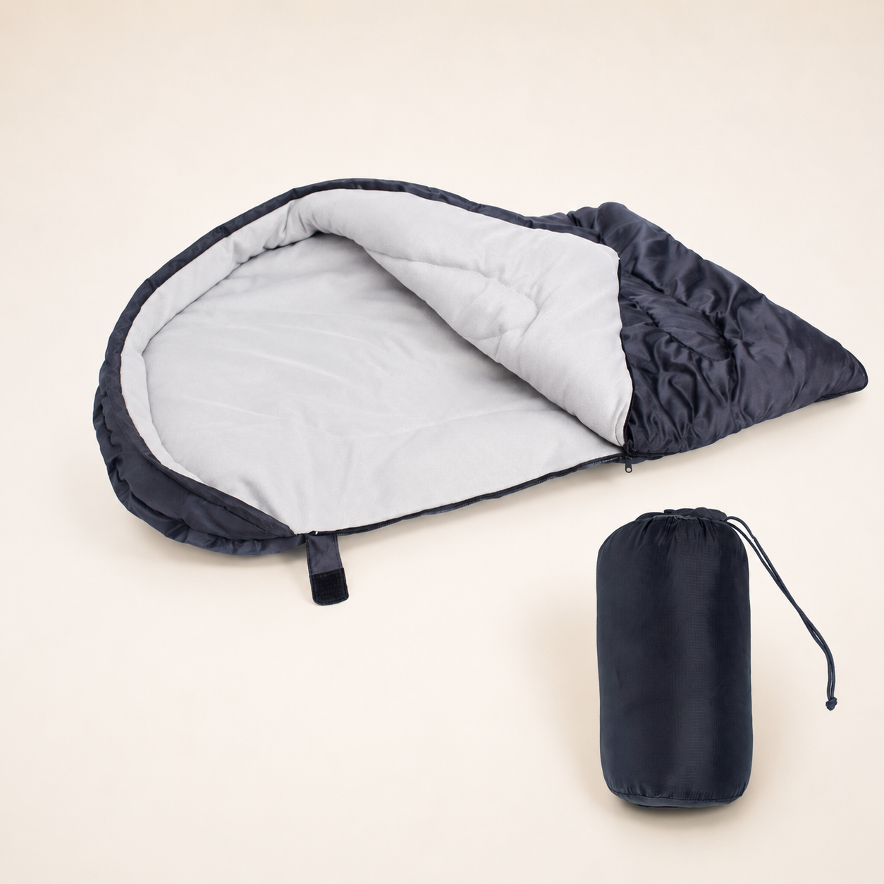 Packable Dog Sleeping Bag – Portable Travel Bed with Storage Sack