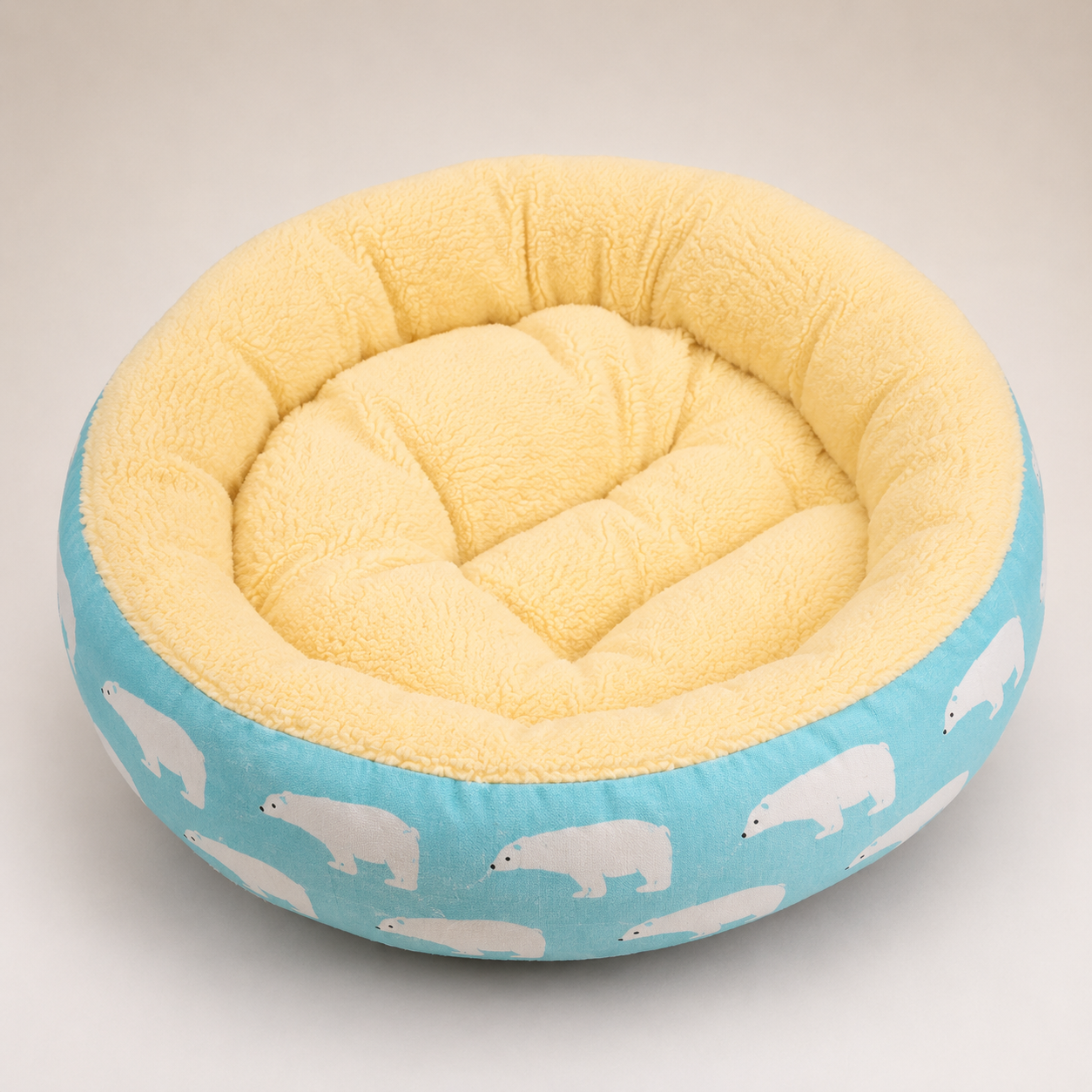Round Pet Bed – Plush Nest in 21 Styles, One Size Fits Most - Image 4