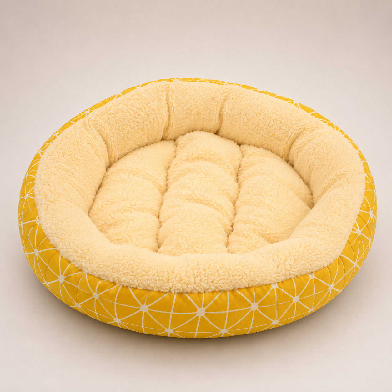 Round Pet Bed – Plush Nest in 21 Styles, One Size Fits Most - Image 18