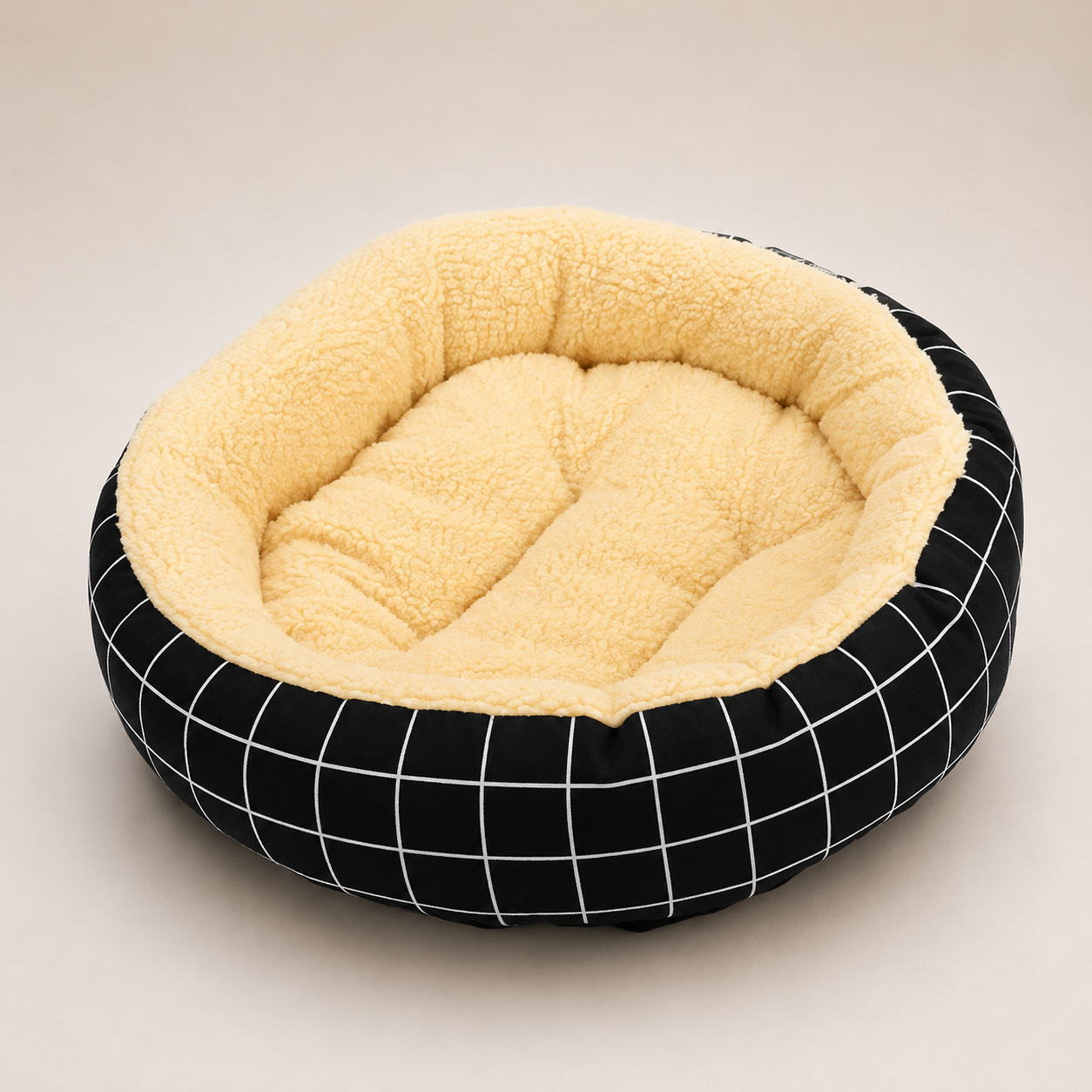 Round Pet Bed – Plush Nest in 21 Styles, One Size Fits Most - Image 19