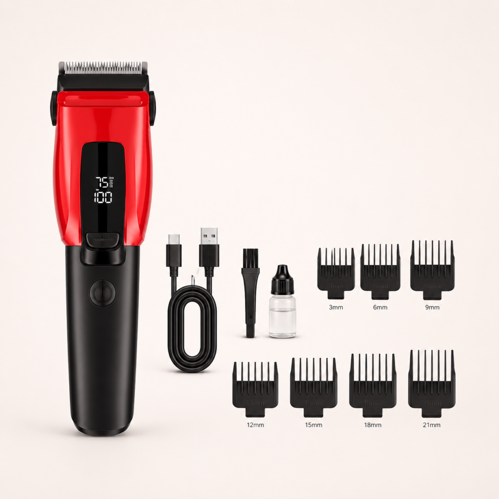 3-Speed Dog Grooming Clippers | Cordless Pet Trimmer for Dogs & Cats