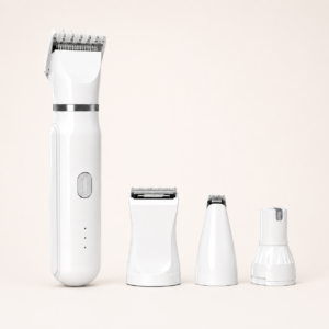 Pet Grooming Kit – 4-in-1 Cordless Electric Clippers & Nail Trimmer