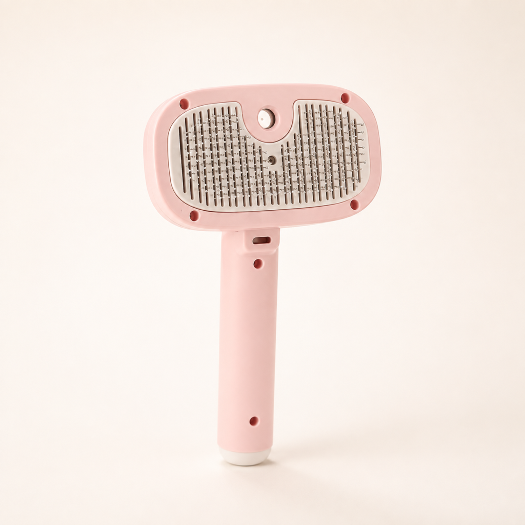 Self Cleaning Slicker Brush | One-Click Deshedding Comb for Dogs & Cats