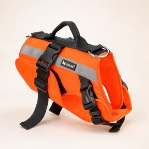 Reflective Dog Life Vest — Adjustable Swim Safety Jacket