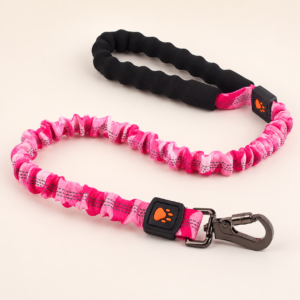 Bungee Dog Leash for Large Dogs – Shock Absorbing, Padded Handle
