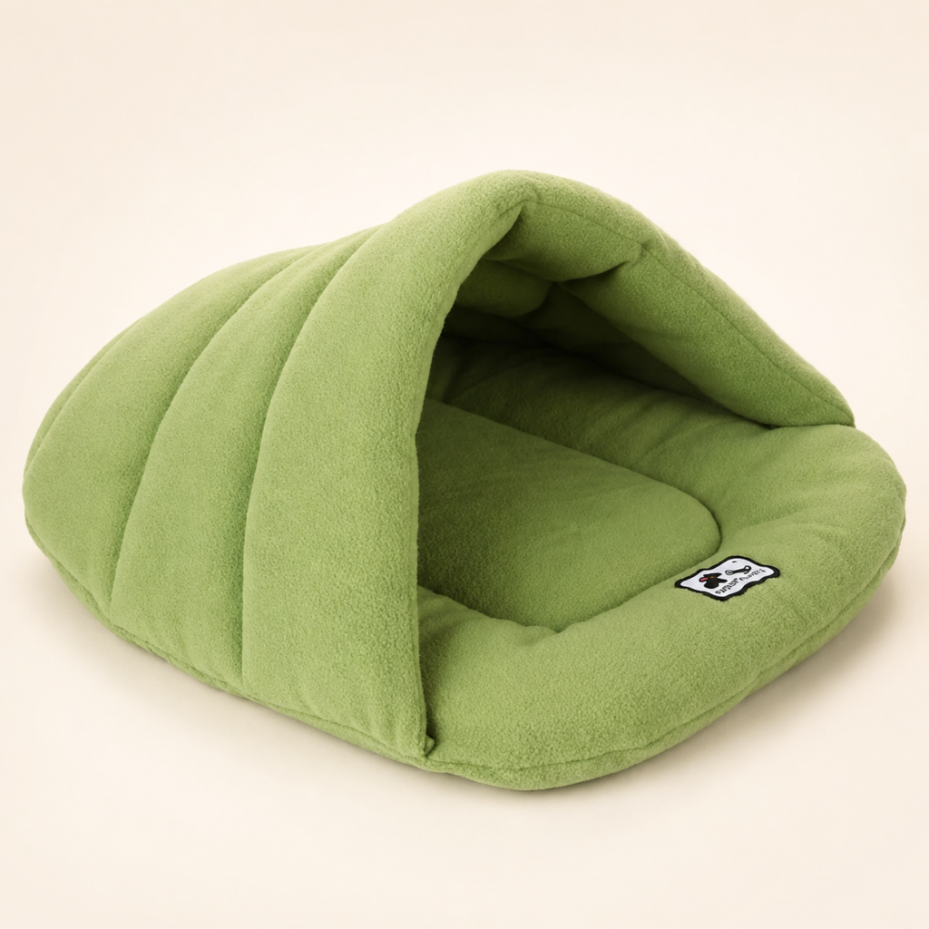 Cozy Cave Dog Bed | Covered Pet Bed for Cats & Small Dogs