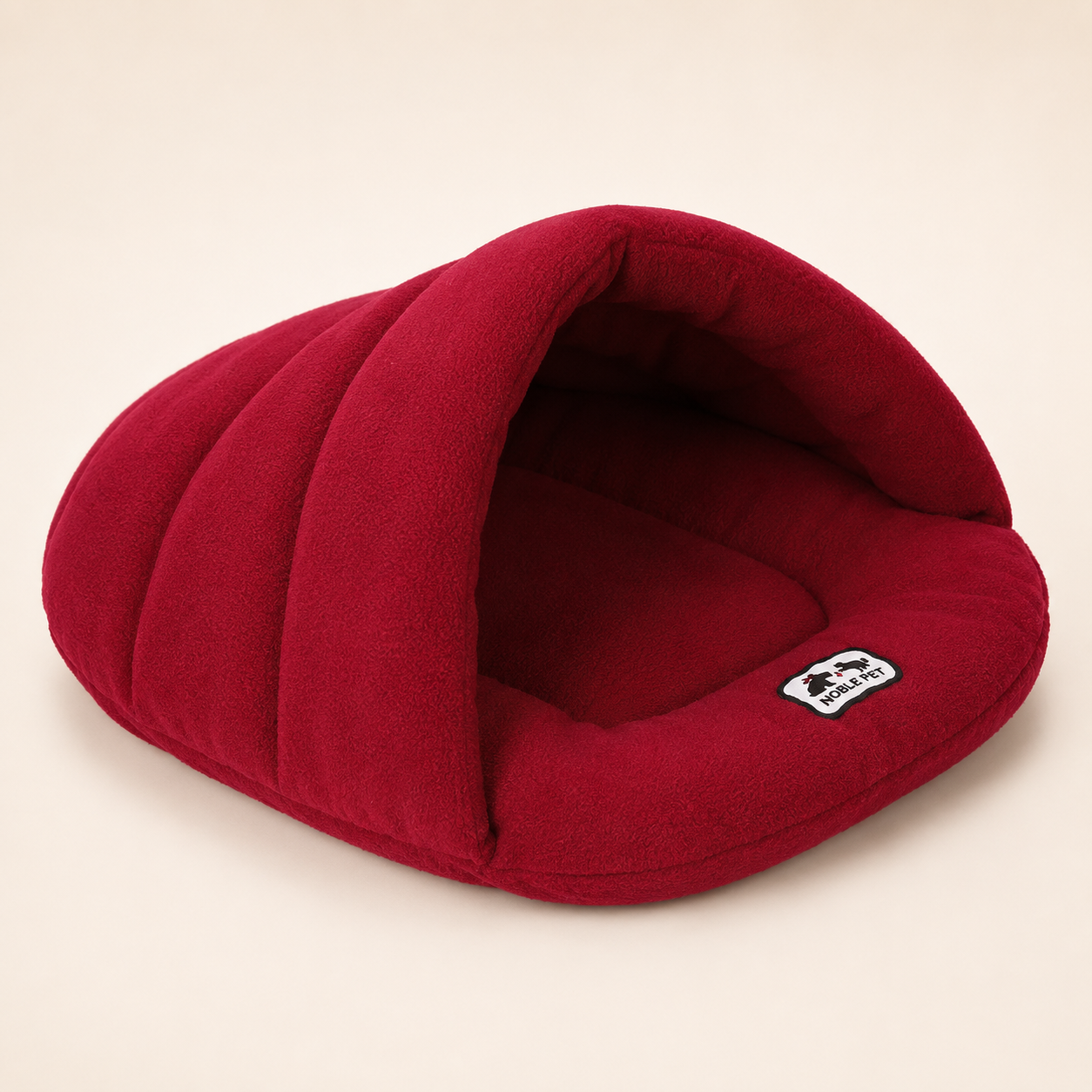 Cozy Cave Dog Bed | Covered Pet Bed for Cats & Small Dogs - Image 4