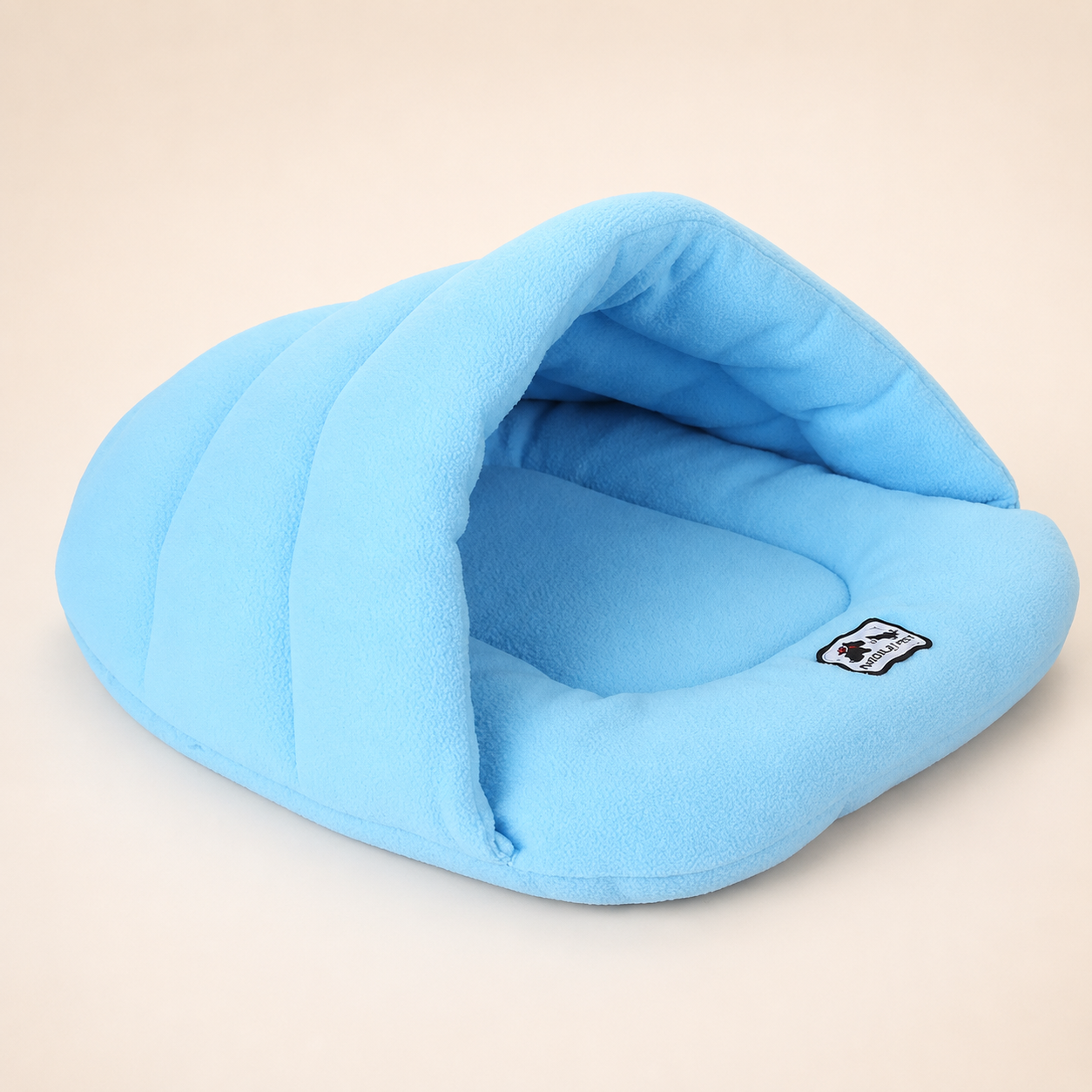 Cozy Cave Dog Bed | Covered Pet Bed for Cats & Small Dogs - Image 6