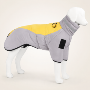 Large Dog Winter Coat with Reflective Strip for Cold Weather Walks