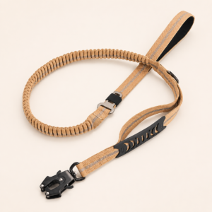 Bungee Dog Leash | Shock-Absorbing Leash with Car Seatbelt Buckle