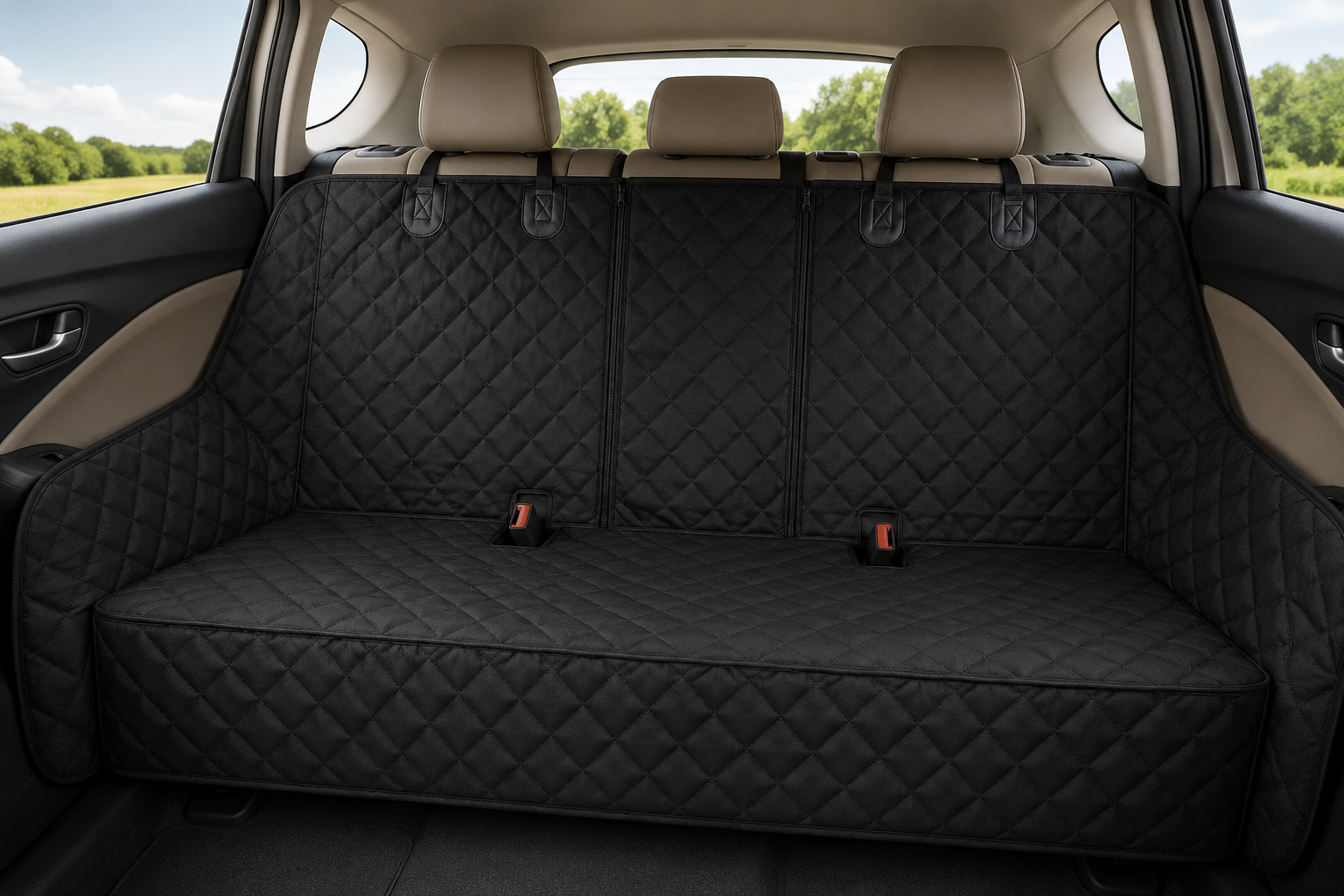 Water-Resistant Dog Car Seat Protector - Image 3